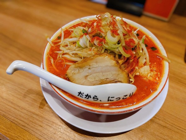 「辛いみそ野菜らーめん」@岐阜とん太 土岐店の写真