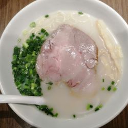 鶏白湯 塩（大盛り）