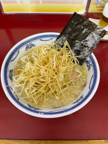 「ネギらーめん」@らーめん雅 茅ヶ崎店の写真