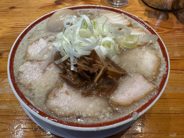 「肉そば(こってり)+味玉」@田中そば店 秋葉原店の写真