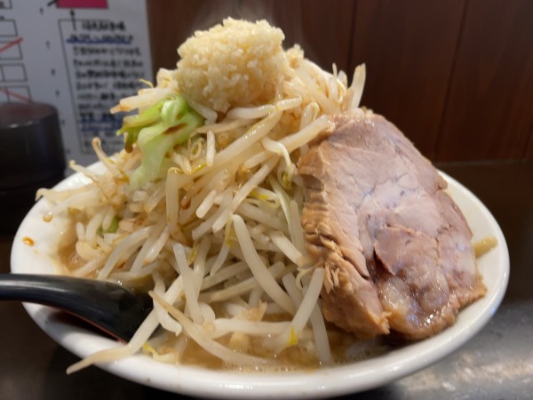 「ともらーめん・ニンニクマシ900円」@麺家 大須賀 台新店の写真