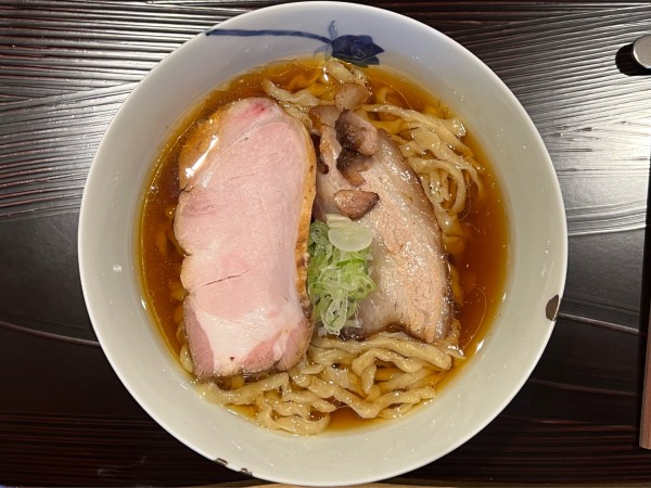 「中華そば(中太手もみ麺)」@麺 みつヰの写真