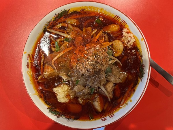 「辛スタミナらーめん+小盛」@名古屋スタミナらーめん アブラカラメの写真