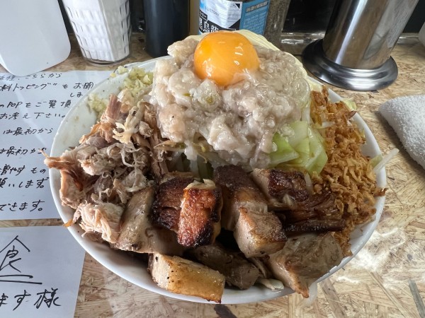 「汁なし」@自家製麺 まさき（非乳化） 2号店の写真