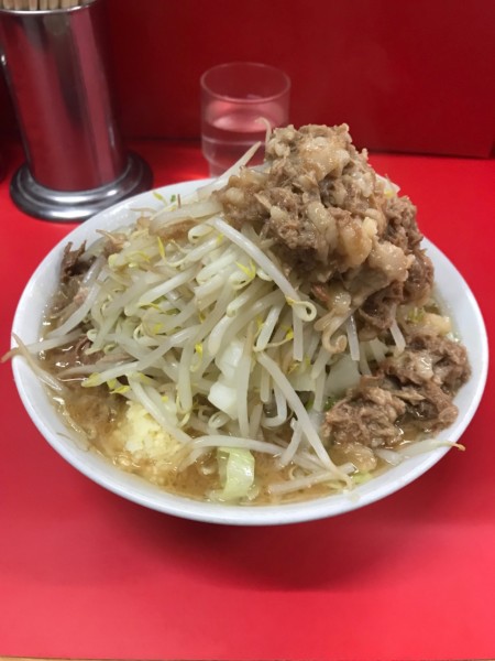「小豚ラーメン」@ラーメン二郎 松戸駅前店の写真