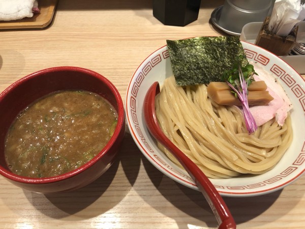 「濃厚煮干つけ麺」@中華そば 竹むらの写真