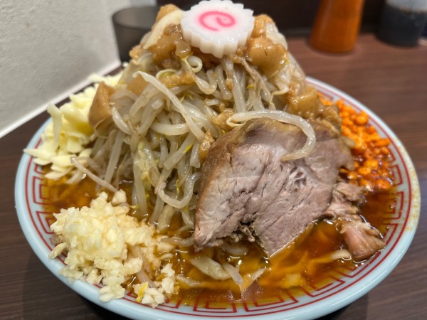 「トマティーナ（小）＋チーズ：1050＋130円」@麺屋 神工の写真