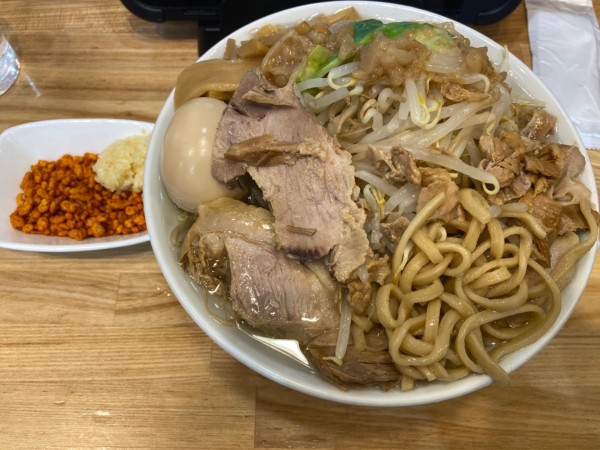 「特製富二郎らーめん 1190」@自家製中華そば 麺の虜の写真