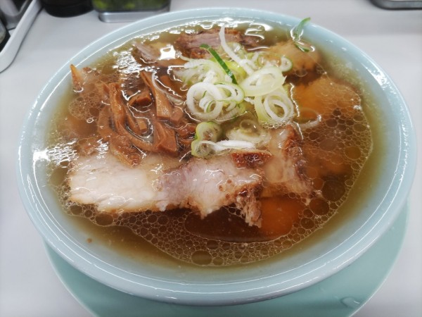 「中華そば（小）+サービス半ライス」@中野 邦ちゃんラーメンの写真