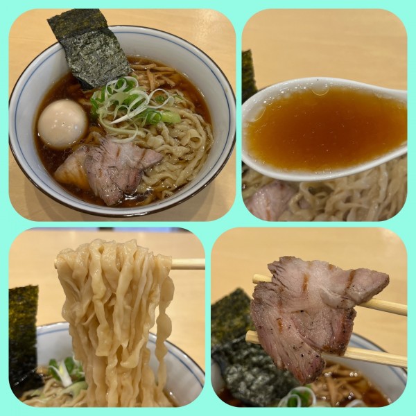 「味玉軍鶏そば（醤油）¥1150」@麺庭 つむぎの写真