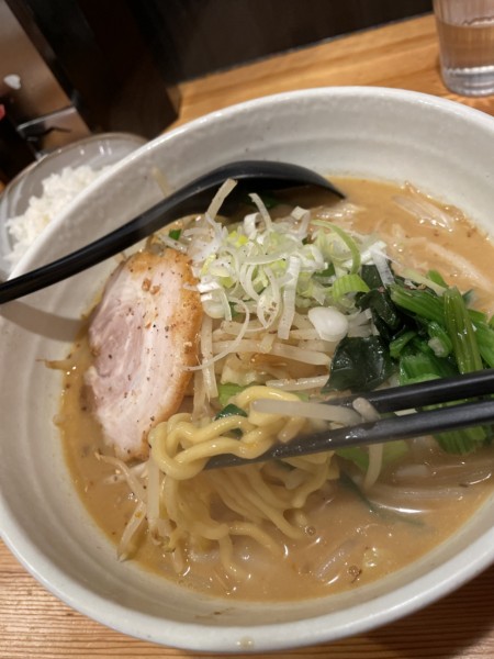 「味噌らーめん　やさい増し」@ぼっけもんの写真