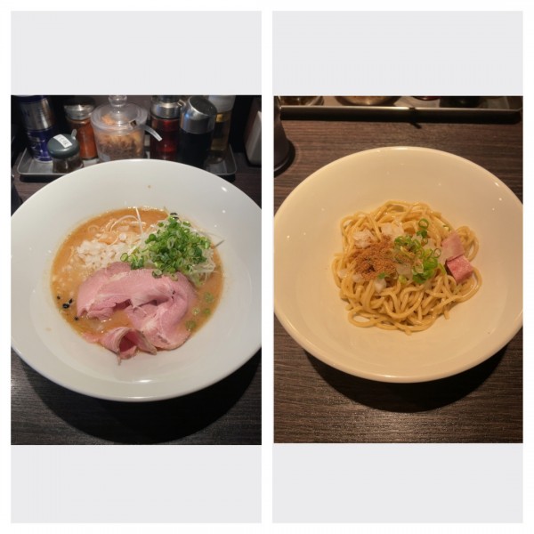 「濃厚中華そば＋和え玉」@中華そば 十目一八食堂の写真