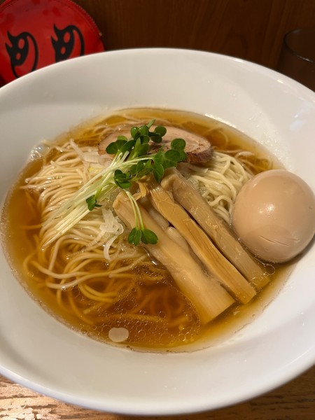 「味玉煮干そば 大盛」@煮干しそば 虎愼の写真