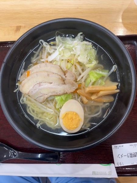 「塩野菜ラーメン」@道の駅 三滝堂の写真