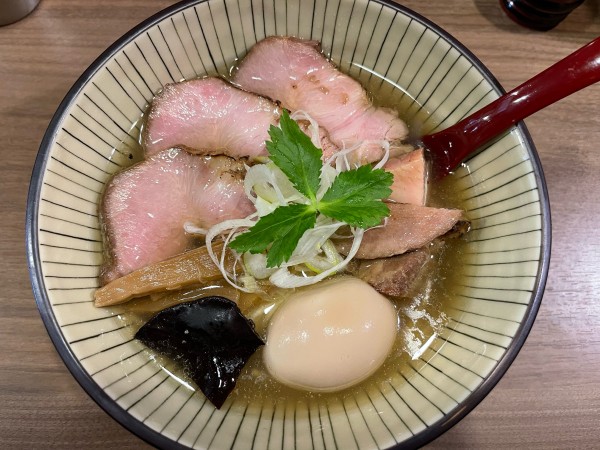 「こく塩らーめん」@がふうあんの写真