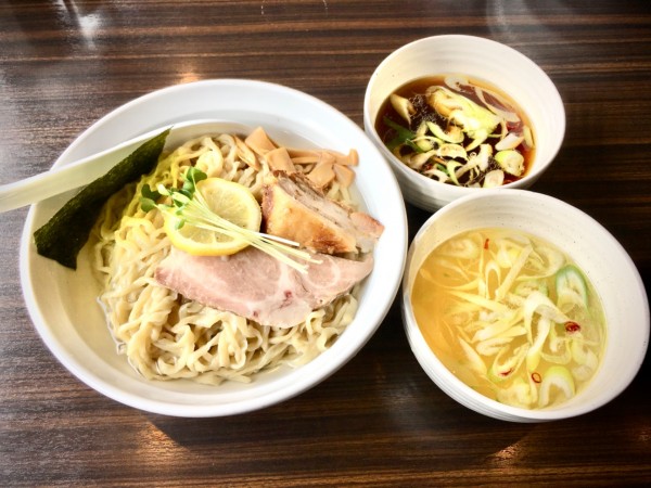 「昆布水つけ麺(400g・塩・醤油・1150￥)」@ら〜めん剣豪の写真