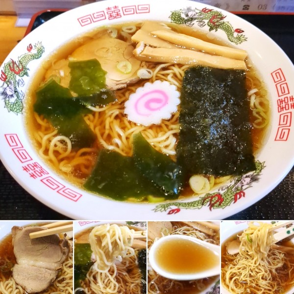 「ラーメン　600円」@生そば 永竜の写真