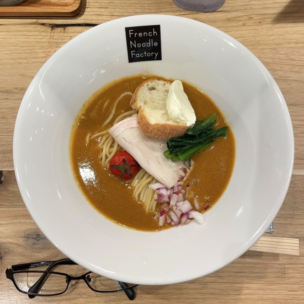 「元祖オマール海老らーめん」@French Noodle Factory 東京ドームラクーア店の写真