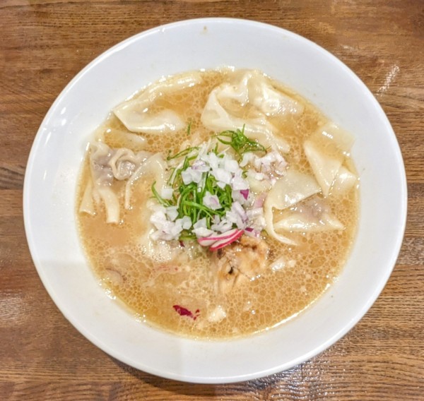 「まぐろ雲呑SOBA 1,150円」@Joe-Luck NOODLE'sの写真