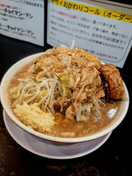 「ラーメン」@とんこつラーメン男盛の写真