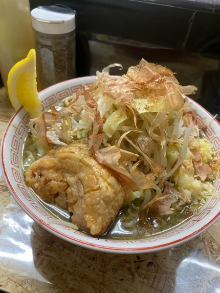 「塩煮干らーめん」@自家製麺 まさき（非乳化） 2号店の写真