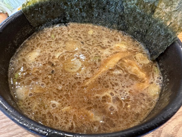 「特製つけ麺」@以心麺心 茅ヶ崎店の写真