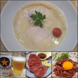 純鶏白湯ら〜めん ￥880