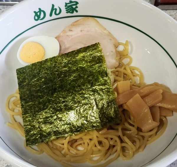 「油麺シングル ￥６５０」@らーめん めん家の写真