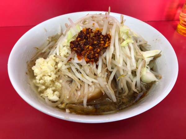 「小ラーメン 750円」@ラーメン二郎 千住大橋駅前店の写真