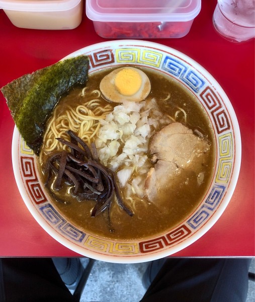 「とんこつ正油(800)」@長浜らーめん 世田谷店の写真