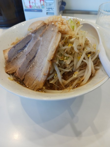 「ふじ麺　唐揚げセット」@和えそば・らーめん 胡麦の写真