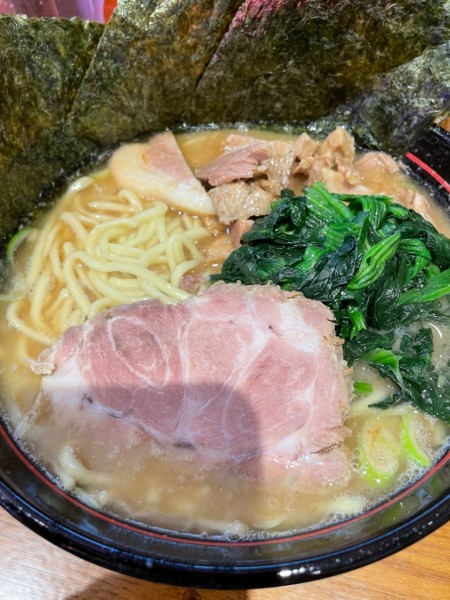 「ラーメン中盛」@横浜家系ラーメン 大将家の写真