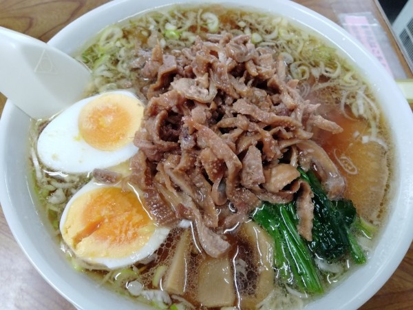 「チャーシュー麺＋鶏皮」@さくらい食堂の写真