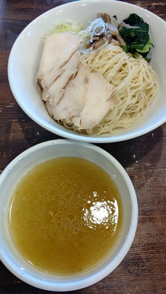 「鶏清湯つけ麺　880円」@なかじゅう亭 高崎上豊岡店の写真