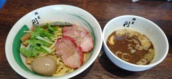 「特つけめん（中盛）1300円」@自家製麺 麺屋 利八の写真