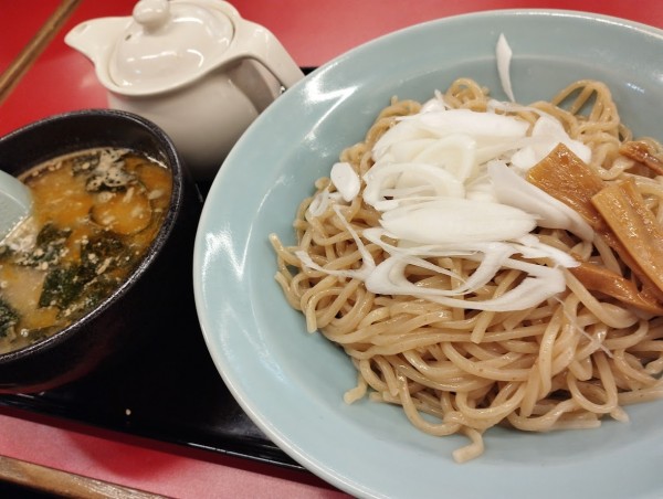 「えび塩つけ麺(990)」@ラーメン山岡家 定禅寺通店の写真