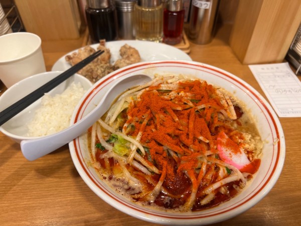 「辛激タンカラ定食」@トナリ 丸の内店の写真