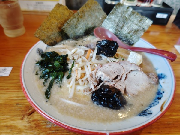 「野菜ラーメンみそ」@椿 ラーメンショップ 木立店の写真