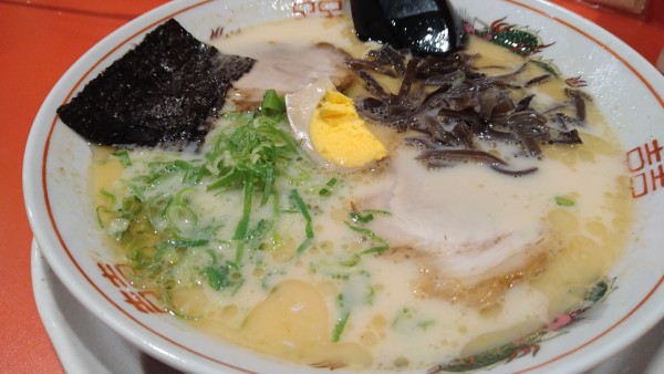 「ラーメン」@元祖熊本ラーメン 赤のれんの写真
