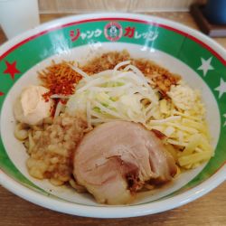 まぜそば卵無し並７３０円＆ライス小１００円