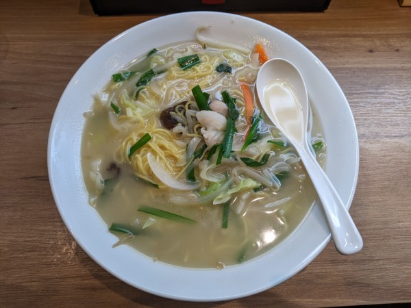 「タンメン:800円」@華心苑 町屋店の写真