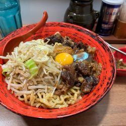 牛すじぶっかけ