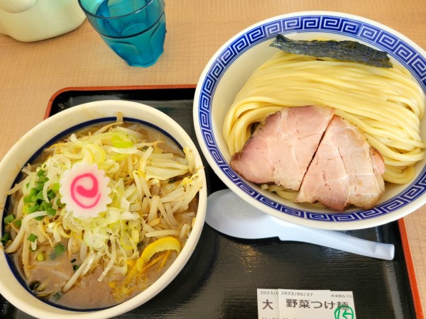 「野菜つけ麺大盛」@大勝軒てつの写真