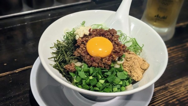 「辛旨台湾まぜそば（950円）」@麺屋ささきの写真