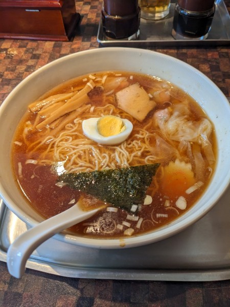 「ワンタン麺」@中華そば 大海軒 毛呂山店の写真