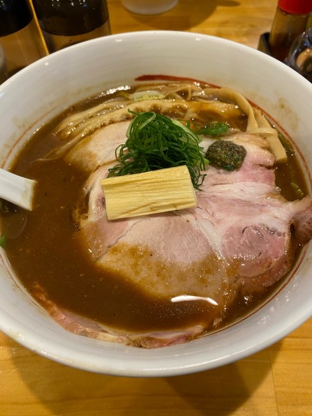 「味噌ラーメン」@川の先の上の写真