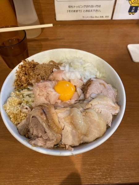 「小豚汁なし」@ラーメンBoo Boo太郎。の写真