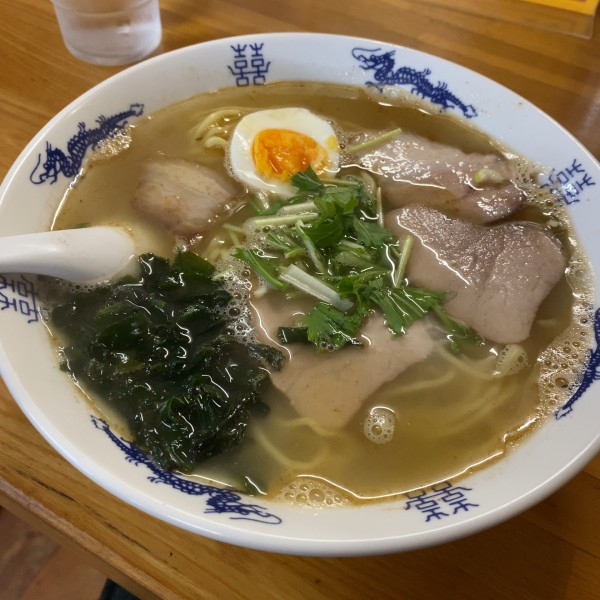 「塩ラーメン500円」@天心の写真