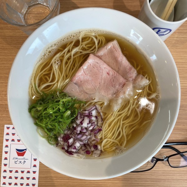 「鯵煮干しラーメン」@La Maison du Ramen ビスクの写真