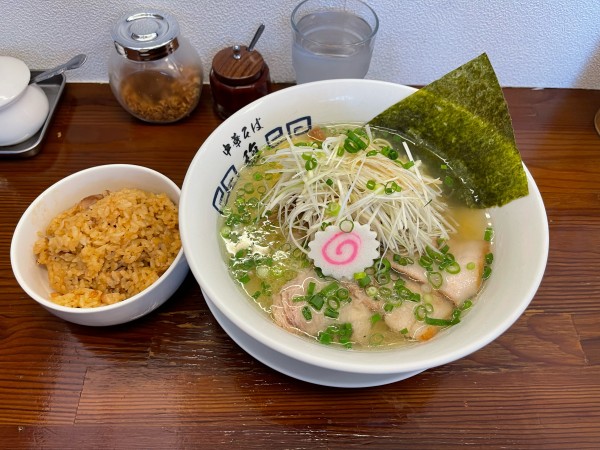「生姜ラーメン(ランチ肉めし)」@中華そば 馥の写真